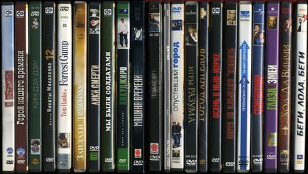 DVD с фильмами разные