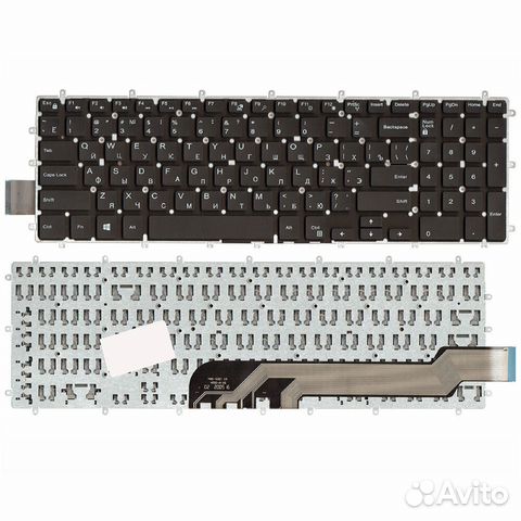 Клавиатура Dell G3 15-5565, 15-5570, 15-7566, 17-5