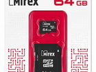 Карта памяти microSD 64 Гб Mirex UHS-I class 10