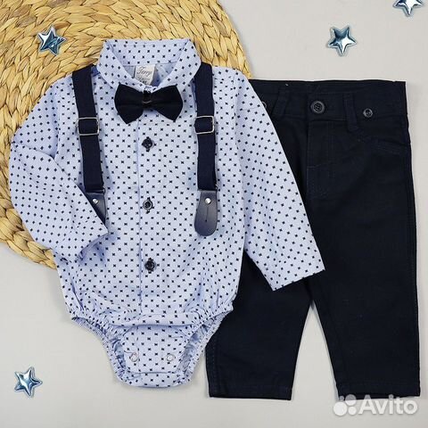 Классический костюм для мальчика новый 80 92 98