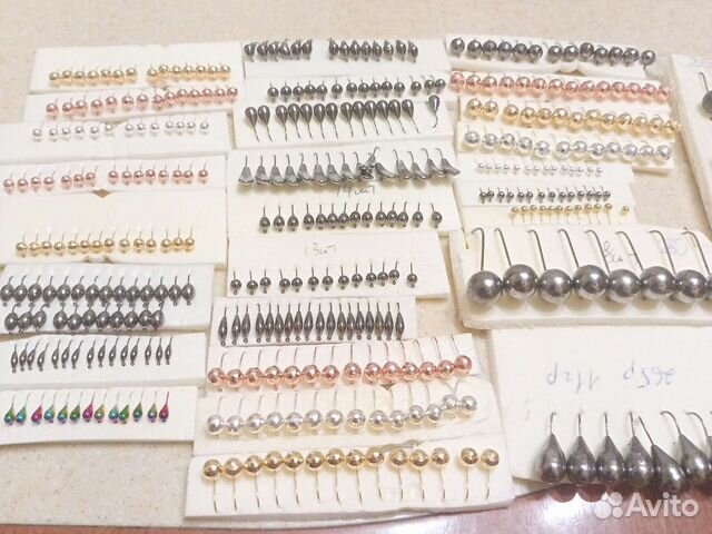 Мормышки вольфрамовые 10шт