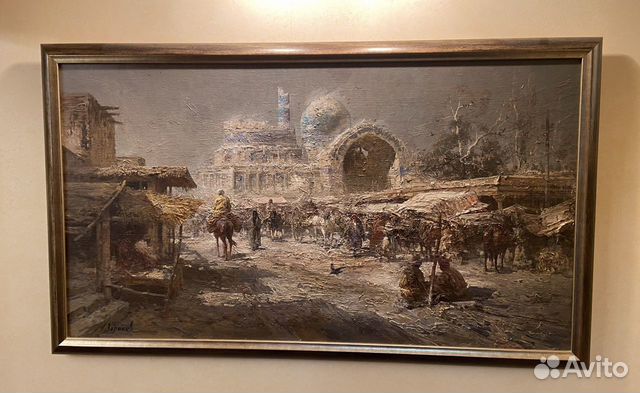 Картина « Торговые ряды » Воронов Максим