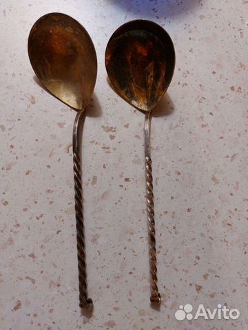 Ложка для варенья мельхиор