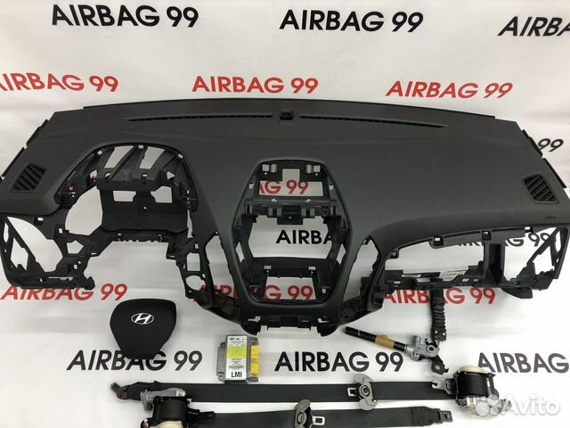 Комплект безопасности AirBag на Hyundai IX35