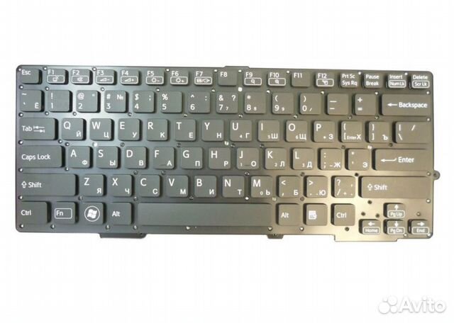 Новая клавиатура Sony Vaio SVE13 без рамки