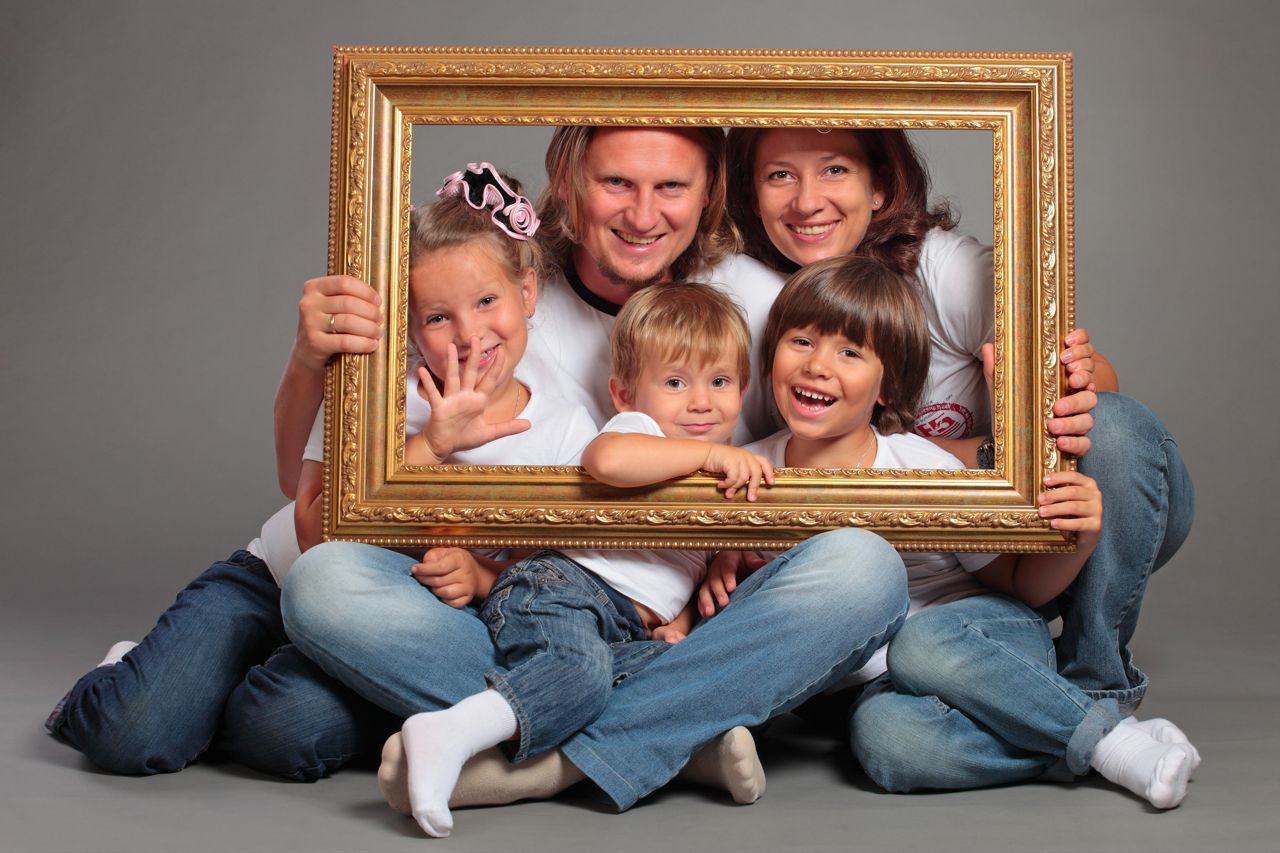 фотошоп семейные фотографии