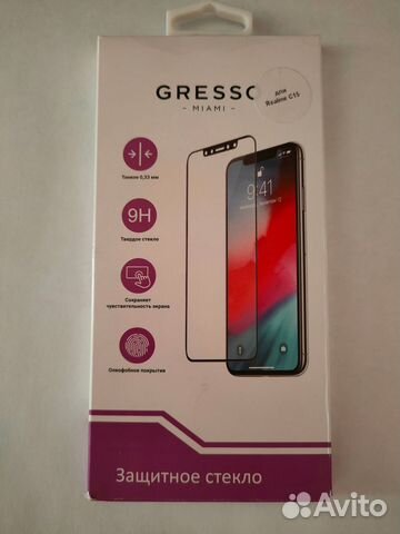 Защитное стекло для realme