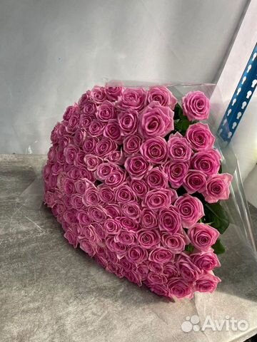 Роза 101шт