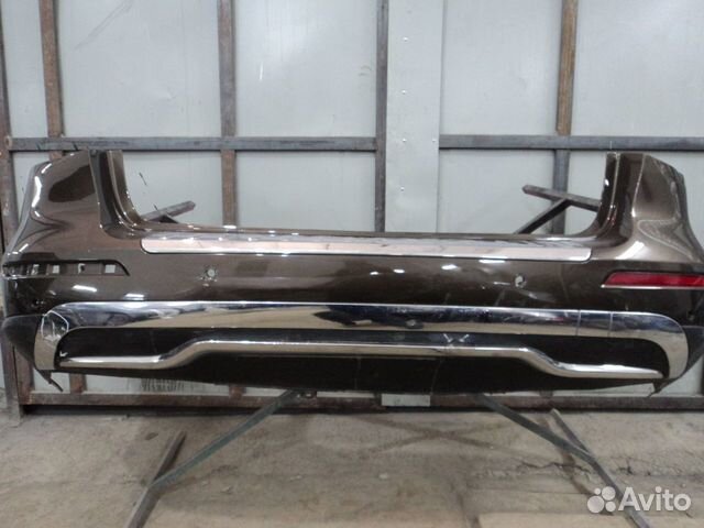 Бампер задний в сборе mersedes ML 2015)