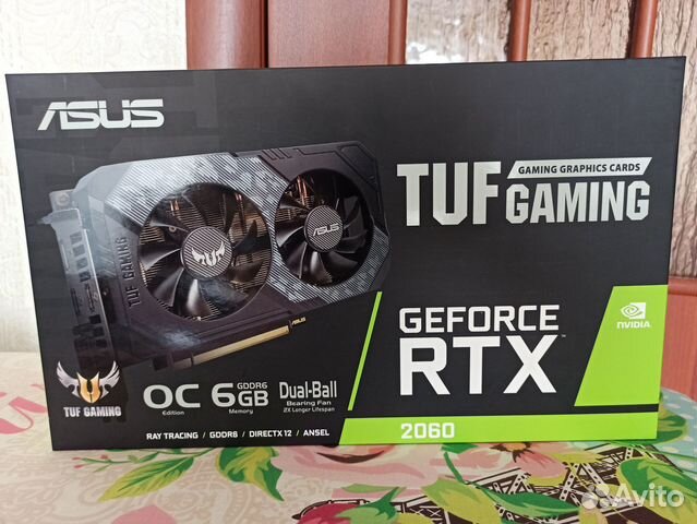 Видеокарта 6 GB geforce rtx 2060