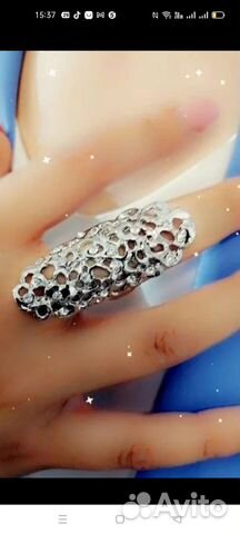 Кольцо ажурное