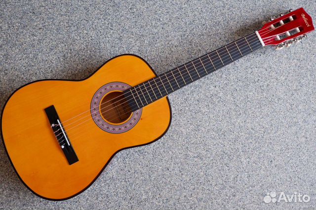 3/4 гитара классическая, нейлон