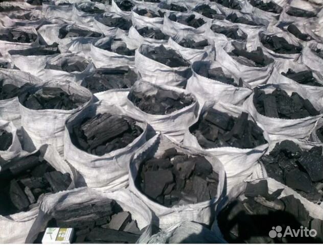 Древесный уголь Оптом Березовый