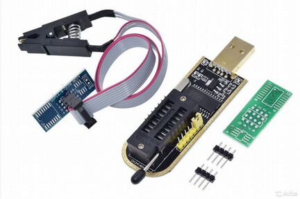 Программатор CH341A 24 25 eeprom Flash bios