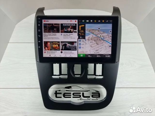 Магнитола на LADA Largus 9 дюймов android 10