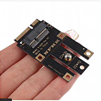 Адаптер для беспроводной карты m.2wifi к minipci-E