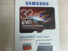 Карта памяти Samsung microSD EVO Plus 80MB/S 32GB