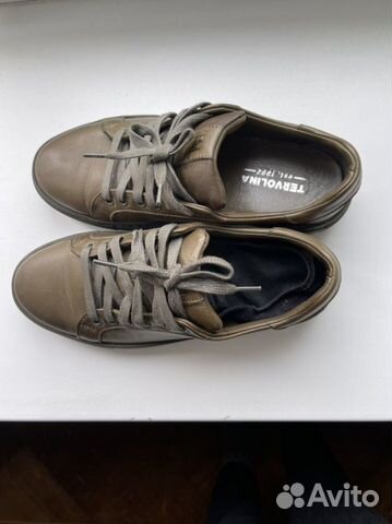 Кожаные кеды