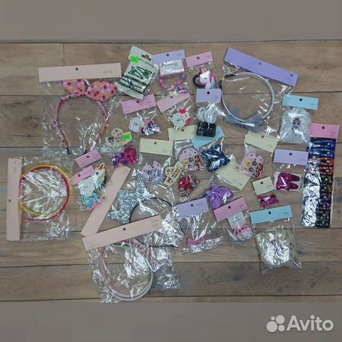 Аксессуары для волос, резинки, зажимы, ободки