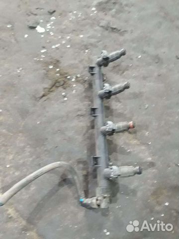 Рампа топливная с форсунками киа спектра+