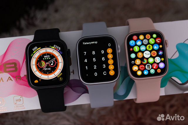 Apple Watch 8 (Безрамочный экран)