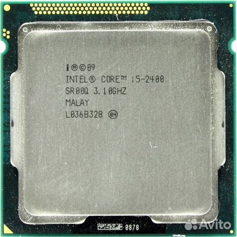 Процессор intel Core i5 2400 S-1155 б/у