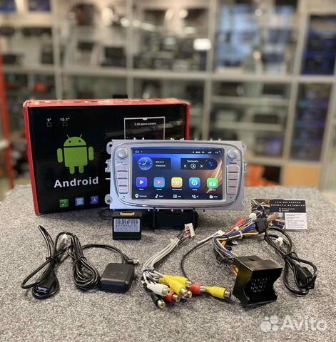 Универсальное гу Ford Mondeo 4 Focus 2 Android