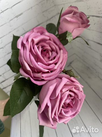 Искусственные цветы розы