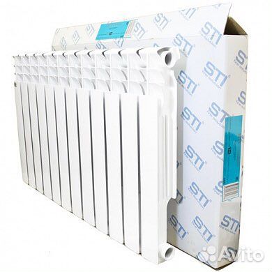 Радиатор (бимиталический STI) 4,6,8,10,12 секций