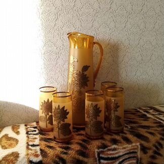 Новый Набор кувшин и стаканы