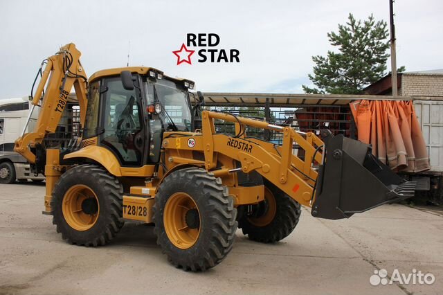 Экскаватор-погрузчик Redstar T28/28, 2024