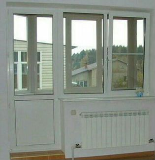 Балконный блок пвх