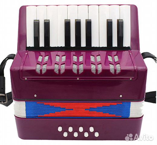 Аккордеон детский Future Star FF-17K-PL сливовый