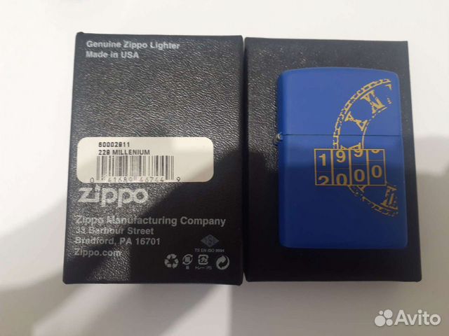 Зажигалка Zippo Millenium новая оригинал