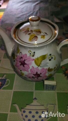 Чайник заварочный фарфоровый СССР