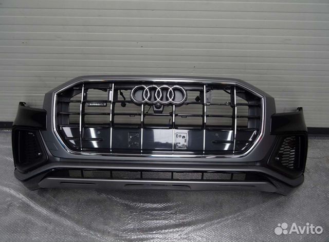 Audi Q8 S-line Бампер передний в сборе 6pdc камера