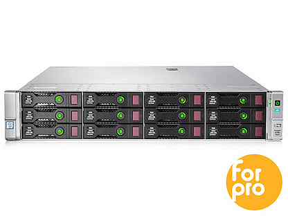 Сервер HP DL380 Gen9 12LFF 2xE5-2673v3 128GB, P840