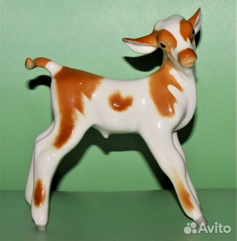 Статуэтка - бычок - лфз