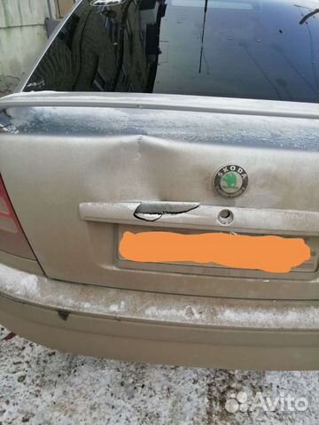 Дверь багажника skoda octavia tour