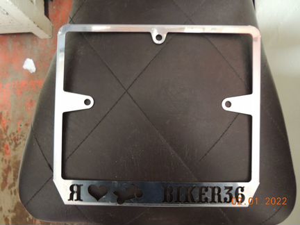 Рамки на номерной знак мотоцикла