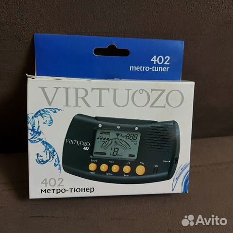 Тюнер+Метроном хроматический virtuozo402