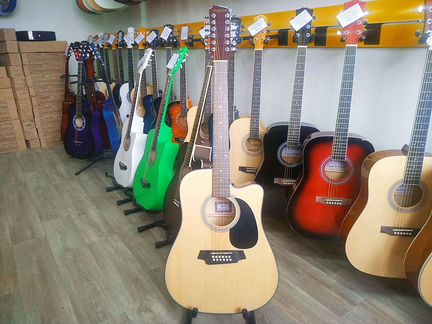 Новая 12-струнная гитара