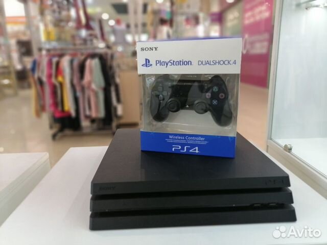 PlayStation 4 pro 1tb ps4+джой+500игр