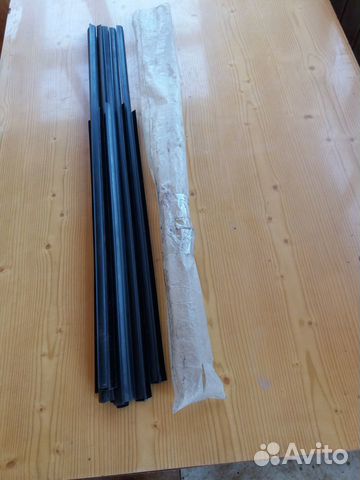 Комплект молдингов на двери ваз 2106