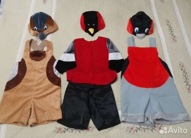 Костюмы птиц в прокат