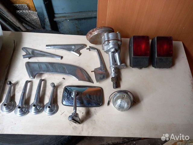 Хромированные детали на Москвич 402,407