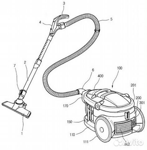 Запчасти для пылесосов
