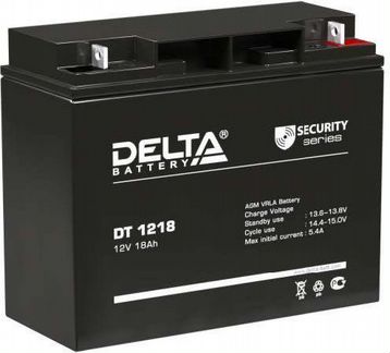 Аккумуляторная батарея для ибп delta DT1218, 12B
