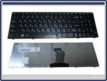 Клавиатура для ноутбука Lenovo G570, G575, G565
