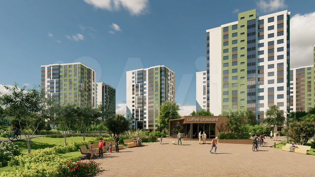 4-к. квартира, 88,5 м², 9/15 эт.